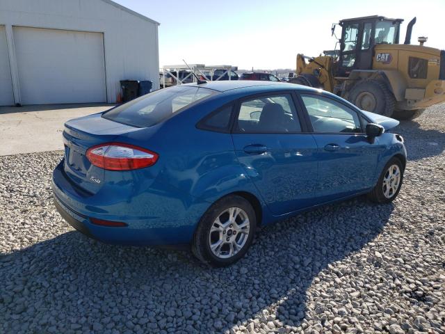 3FADP4BJ0FM133007 - 2015 FORD FIESTA SE BLUE photo 3