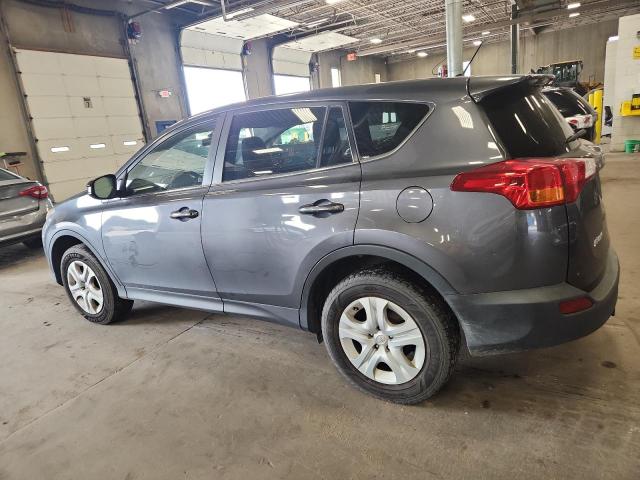 JTMBFREV1FD129656 - 2015 TOYOTA RAV4 LE GRAY photo 2