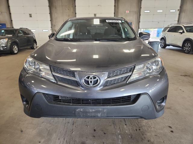 JTMBFREV1FD129656 - 2015 TOYOTA RAV4 LE GRAY photo 5