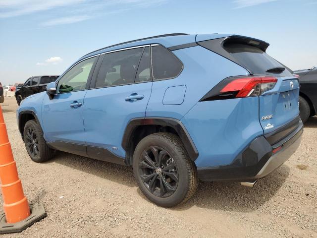 JTM16RFV2SD153971 - 2025 TOYOTA RAV4 SE BLUE photo 2