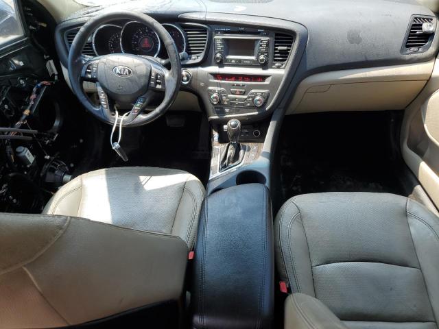 5XXGN4A72DG220747 - 2013 KIA OPTIMA EX BLACK photo 8