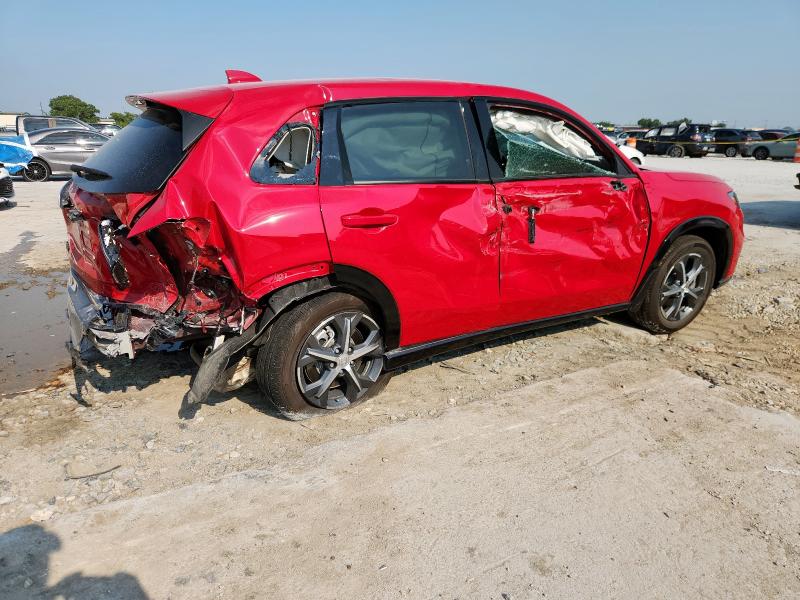 3CZRZ1H7XSM744493 - 2025 HONDA HR-V EXL RED photo 3