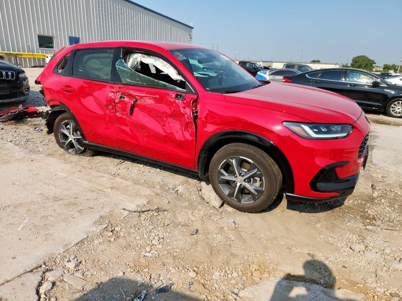 3CZRZ1H7XSM744493 - 2025 HONDA HR-V EXL RED photo 4