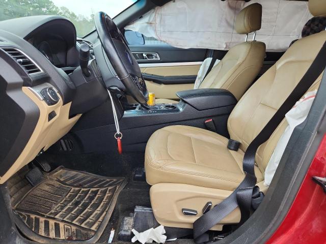 1FM5K7D81GGB77713 - 2016 FORD EXPLORER XLT BURGUNDY photo 7
