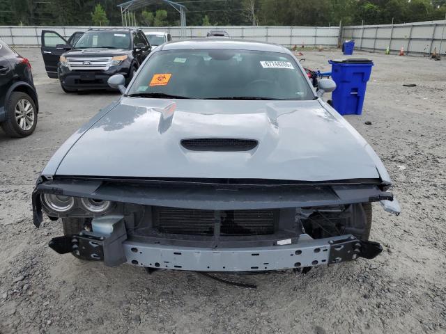 2C3CDZBT3NH109458 - 2022 DODGE CHALLENGER R/T GRAY photo 5