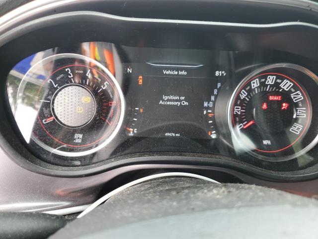 2C3CDZBT3NH109458 - 2022 DODGE CHALLENGER R/T GRAY photo 9