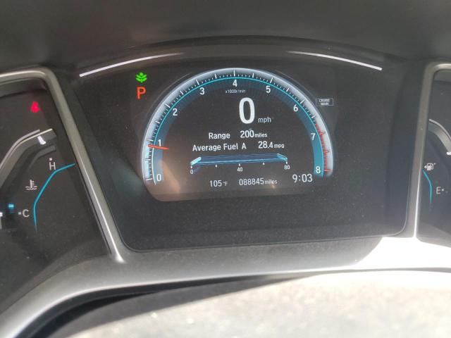 2HGFC2F72JH520104 - 2018 HONDA CIVIC EX GRAY photo 9