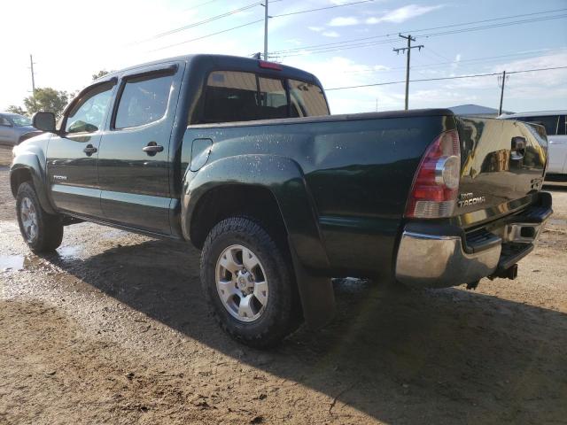 3TMJU4GN9CM128837 - 2012 TOYOTA TACOMA DOUBLE CAB PRERUNNER GREEN photo 2