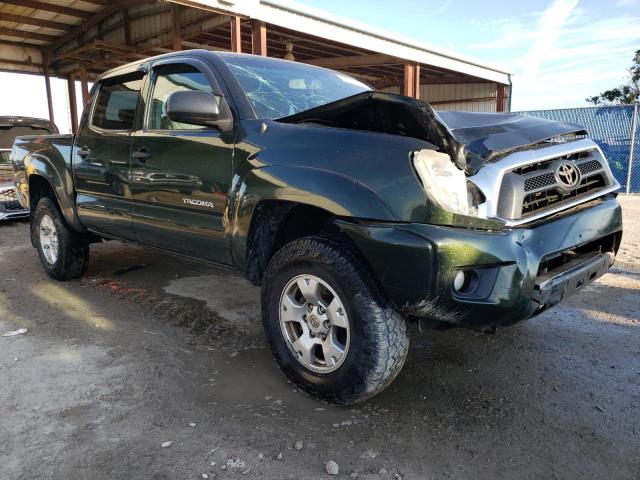 3TMJU4GN9CM128837 - 2012 TOYOTA TACOMA DOUBLE CAB PRERUNNER GREEN photo 4