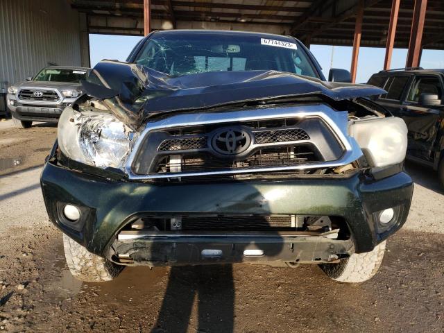 3TMJU4GN9CM128837 - 2012 TOYOTA TACOMA DOUBLE CAB PRERUNNER GREEN photo 5