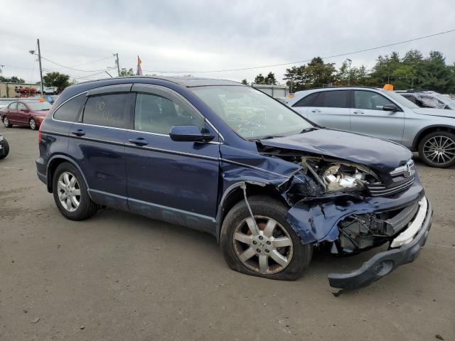 JHLRE38757C002365 - 2007 HONDA CR-V EXL BLUE photo 4