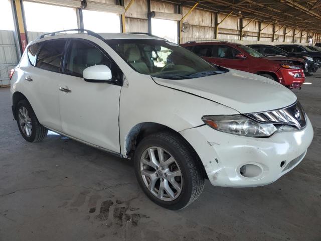 JN8AZ18U89W014928 - 2009 NISSAN MURANO S WHITE photo 4