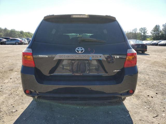 JTEES43A182106142 - 2008 TOYOTA HIGHLANDER SPORT BLACK photo 6