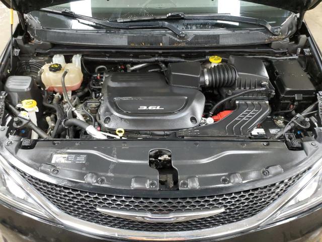 2C4RC1BG5HR622190 - 2017 CHRYSLER PACIFICA TOURING L BLACK photo 12