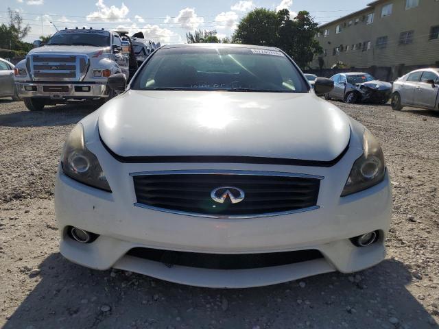 JNKCV64E18M119878 - 2008 INFINITI G37 BASE WHITE photo 5