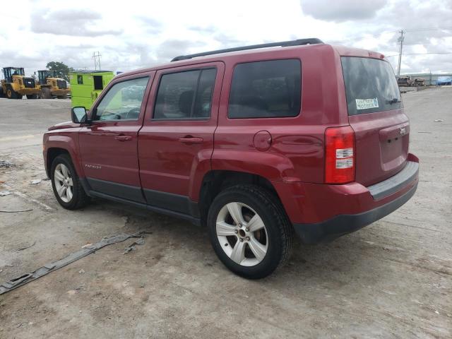 1C4NJPFB6ED582075 - 2014 JEEP PATRIOT LATITUDE RED photo 2