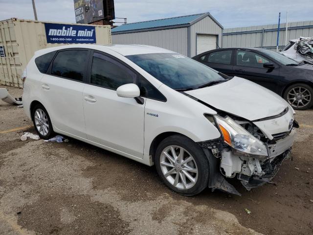 JTDZN3EU6C3151594 - 2012 TOYOTA PRIUS V WHITE photo 4