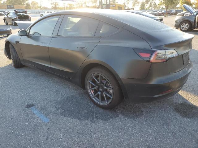 5YJ3E1EB1NF197400 - 2022 TESLA MODEL 3 GRAY photo 2