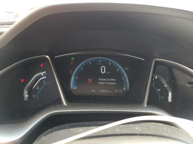 2HGFC2F77GH538316 - 2016 HONDA CIVIC EX RED photo 9