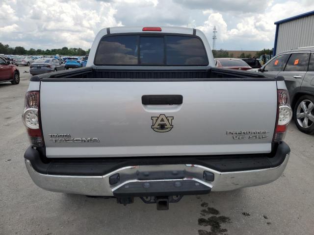 5TFJU4GN1BX006210 - 2011 TOYOTA TACOMA DOUBLE CAB PRERUNNER SILVER photo 6