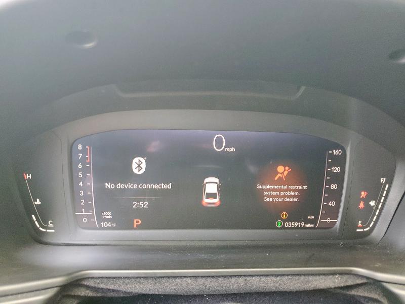 1HGCY1F33PA051527 - 2023 HONDA ACCORD EX BLUE photo 9