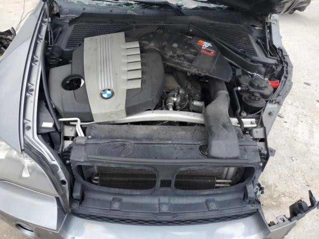 5UXZW0C56CL673583 - 2012 BMW X5 XDRIVE35D GRAY photo 12