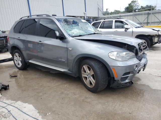 5UXZW0C56CL673583 - 2012 BMW X5 XDRIVE35D GRAY photo 4