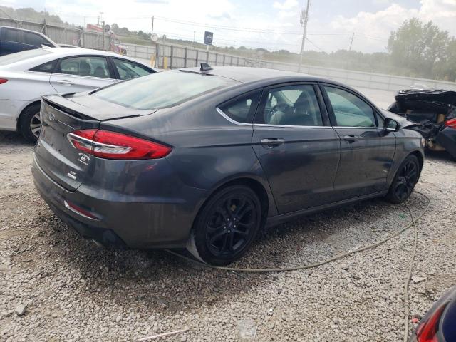 3FA6P0HD8LR183798 - 2020 FORD FUSION SE GRAY photo 3