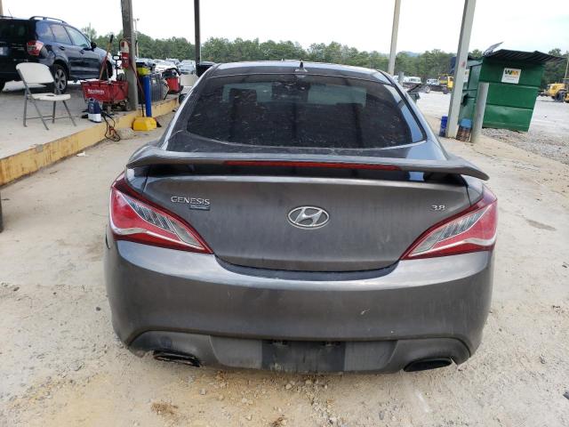 KMHHU6KJ8DU080657 - 2013 HYUNDAI GENESIS CO 3.8L GRAY photo 6