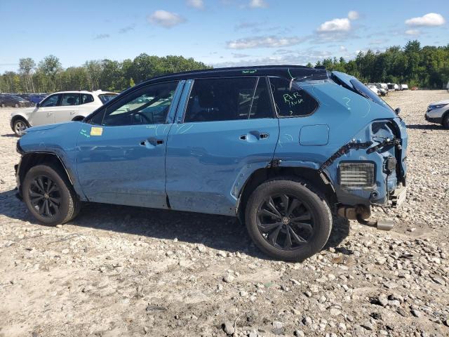 4T3E6RFV6NU074120 - 2022 TOYOTA RAV4 XSE BLUE photo 2