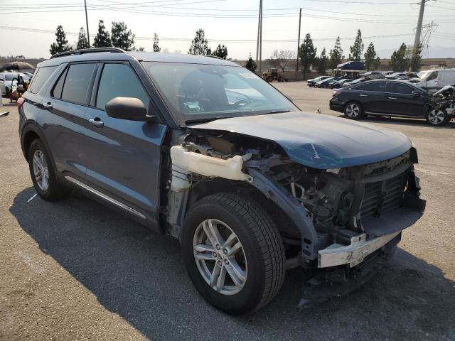 1FMSK7DH8LGA40524 - 2020 FORD EXPLORER XLT 蓝色 照片 4