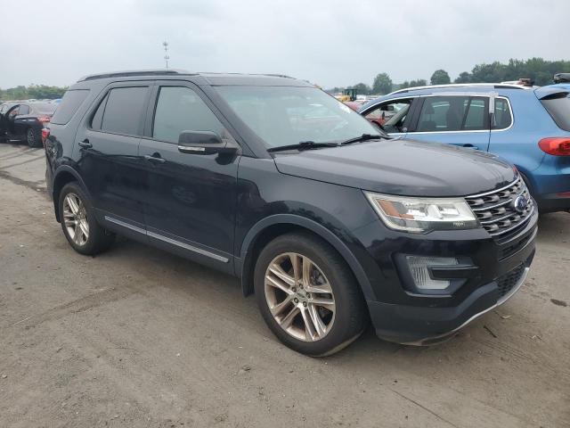 1FM5K8D83HGB58717 - 2017 FORD EXPLORER XLT BLACK photo 4