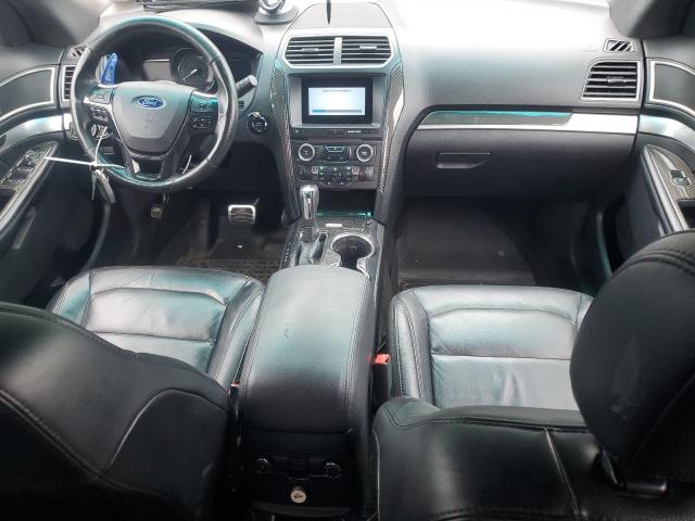 1FM5K8D83HGB58717 - 2017 FORD EXPLORER XLT BLACK photo 8