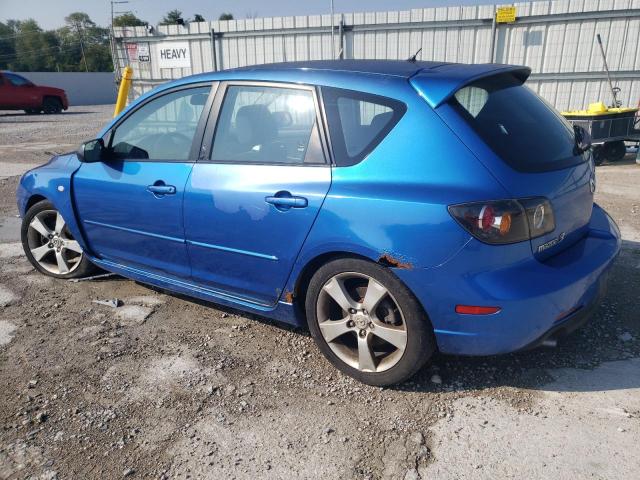 JM1BK143661446556 - 2006 MAZDA 3 HATCHBACK BLUE photo 2