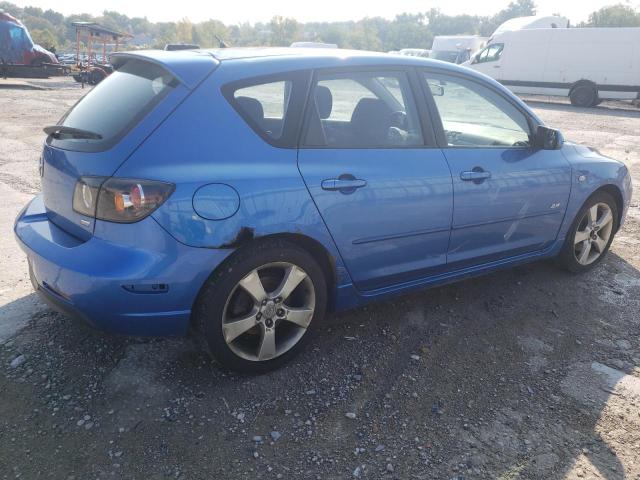 JM1BK143661446556 - 2006 MAZDA 3 HATCHBACK BLUE photo 3