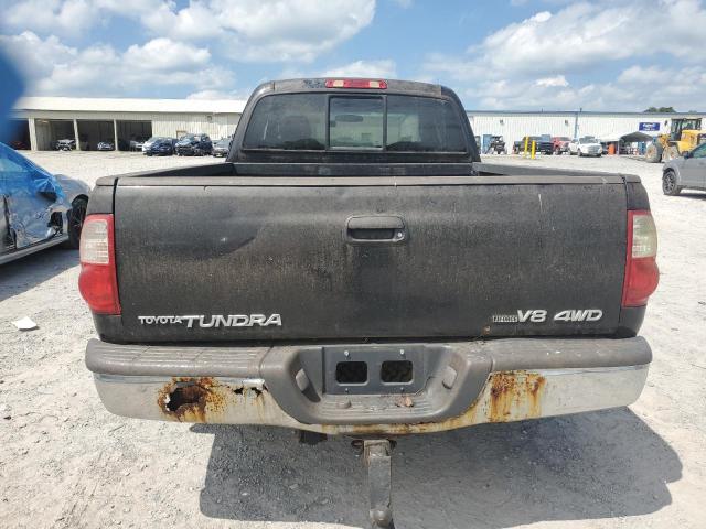 5TBBT44165S457564 - 2005 TOYOTA TUNDRA ACCESS CAB SR5 BLACK photo 6