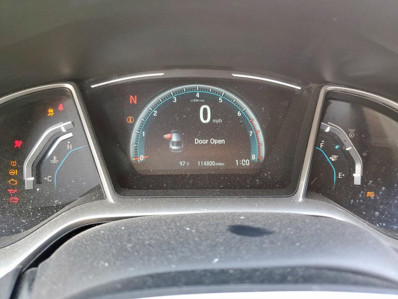 19XFC1F39HE016127 - 2017 HONDA CIVIC EX WHITE photo 9