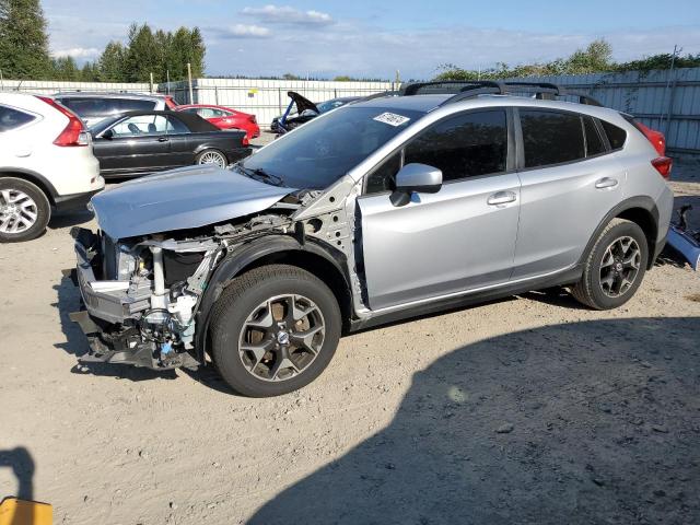 JF2GTABC0JH235120 - 2018 SUBARU CROSSTREK PREMIUM SILVER photo 1