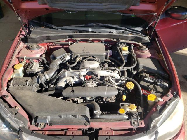 JF1GH6A64AH819437 - 2010 SUBARU IMPREZA 2.5I RED photo 11