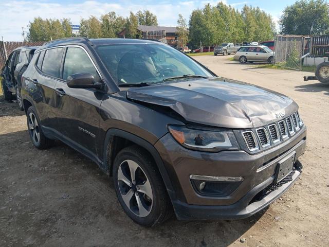 3C4NJDBB8HT628086 - 2017 JEEP COMPASS LATITUDE Сұр фото 4