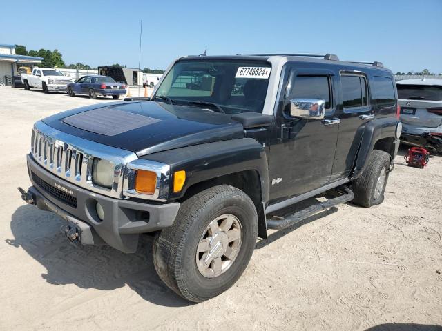 5GTDN13E078229136 - 2007 HUMMER H3 შავი ფოტო 1