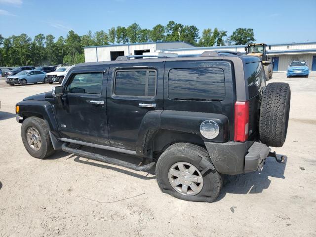 5GTDN13E078229136 - 2007 HUMMER H3 შავი ფოტო 2