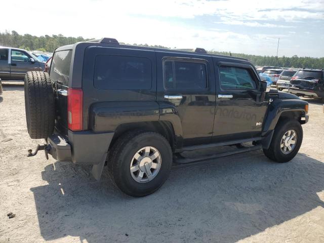 5GTDN13E078229136 - 2007 HUMMER H3 შავი ფოტო 3