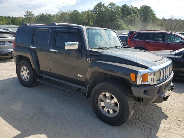 5GTDN13E078229136 - 2007 HUMMER H3 შავი ფოტო 4