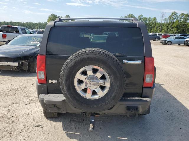 5GTDN13E078229136 - 2007 HUMMER H3 შავი ფოტო 6