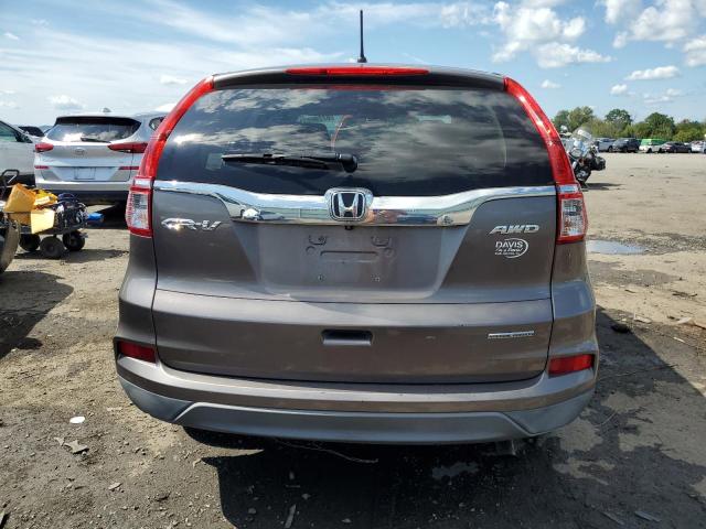 5J6RM4H41GL076355 - 2016 HONDA CR-V SE GRAY photo 6