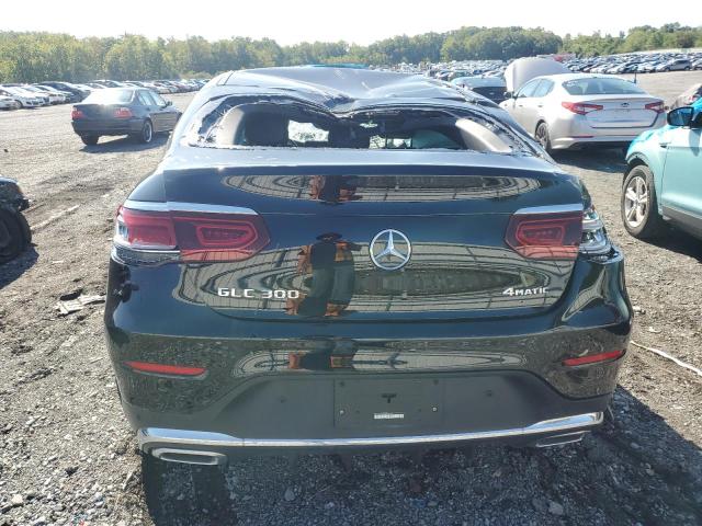 W1N0J8EBXMF866581 - 2021 MERCEDES-BENZ GLC COUPE 300 4MATIC BLACK photo 6