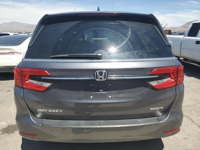 5FNRL6H83MB015420 - 2021 HONDA ODYSSEY TOURING ნაცრისფერი ფოტო 6