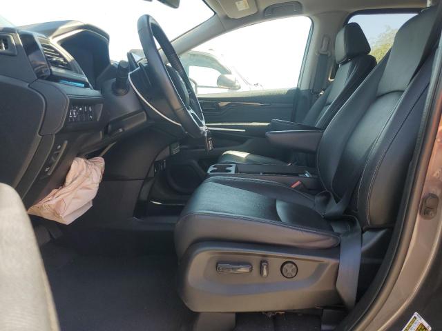 5FNRL6H83MB015420 - 2021 HONDA ODYSSEY TOURING ნაცრისფერი ფოტო 7