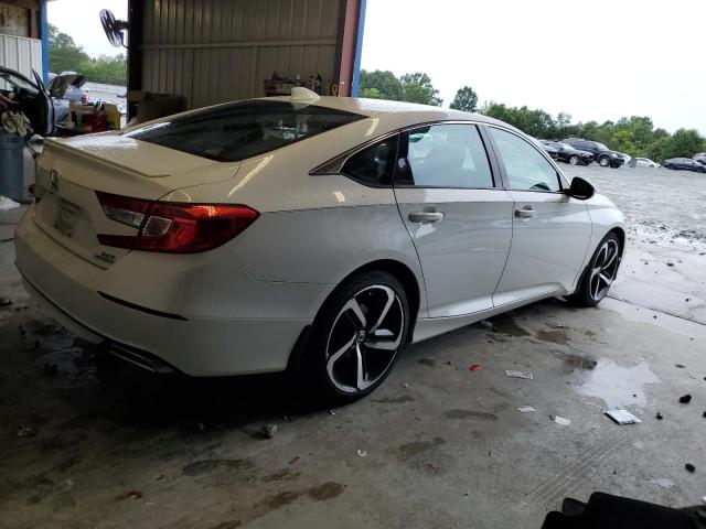 1HGCV2F30KA022185 - 2019 HONDA ACCORD SPORT Ақ фото 3